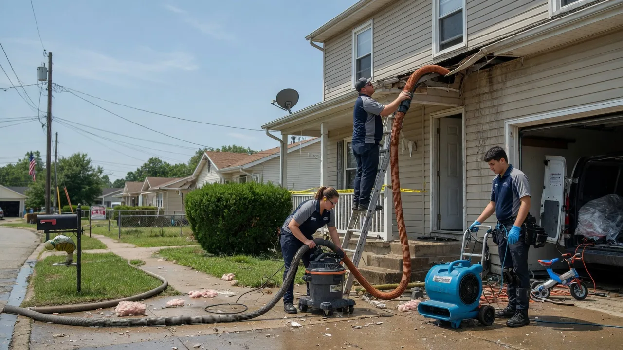 Water Damage Restoration in Melville, LA near me